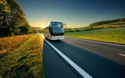 Transport, Autobus obóz młodzieżowy powrót